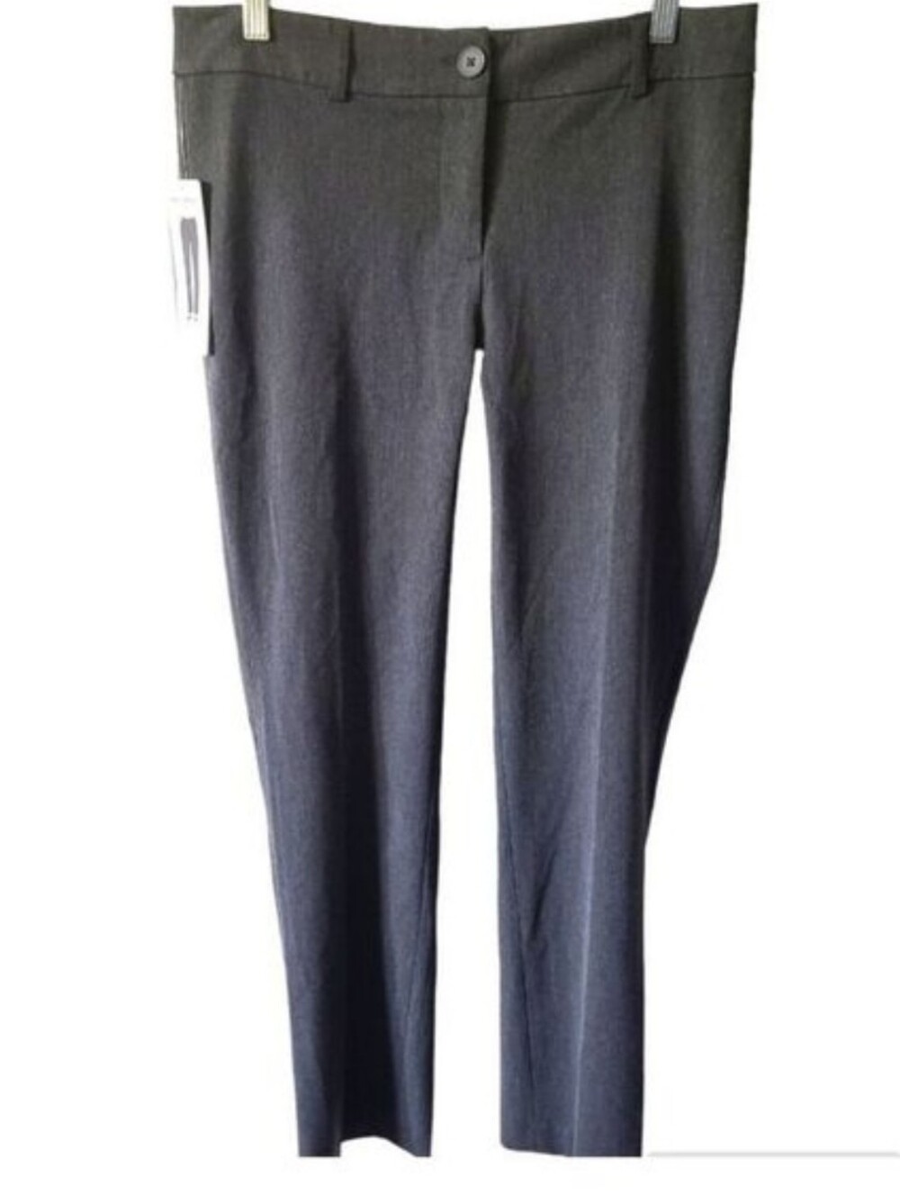 HILARY RADLEY Women's Gray Straight Leg Dress Pants Size 6 NWT